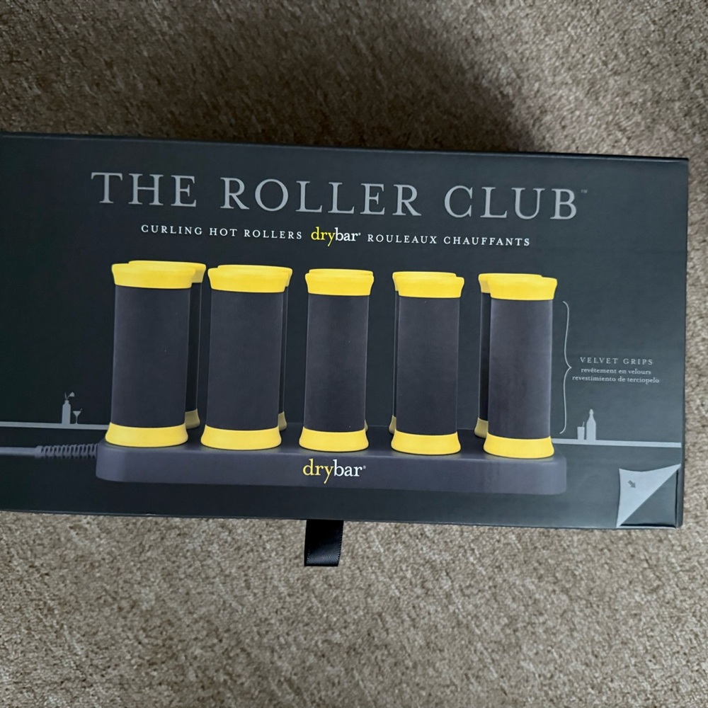 Drybar The Roller Club Curling Hot Rollers - Black and Yellow
